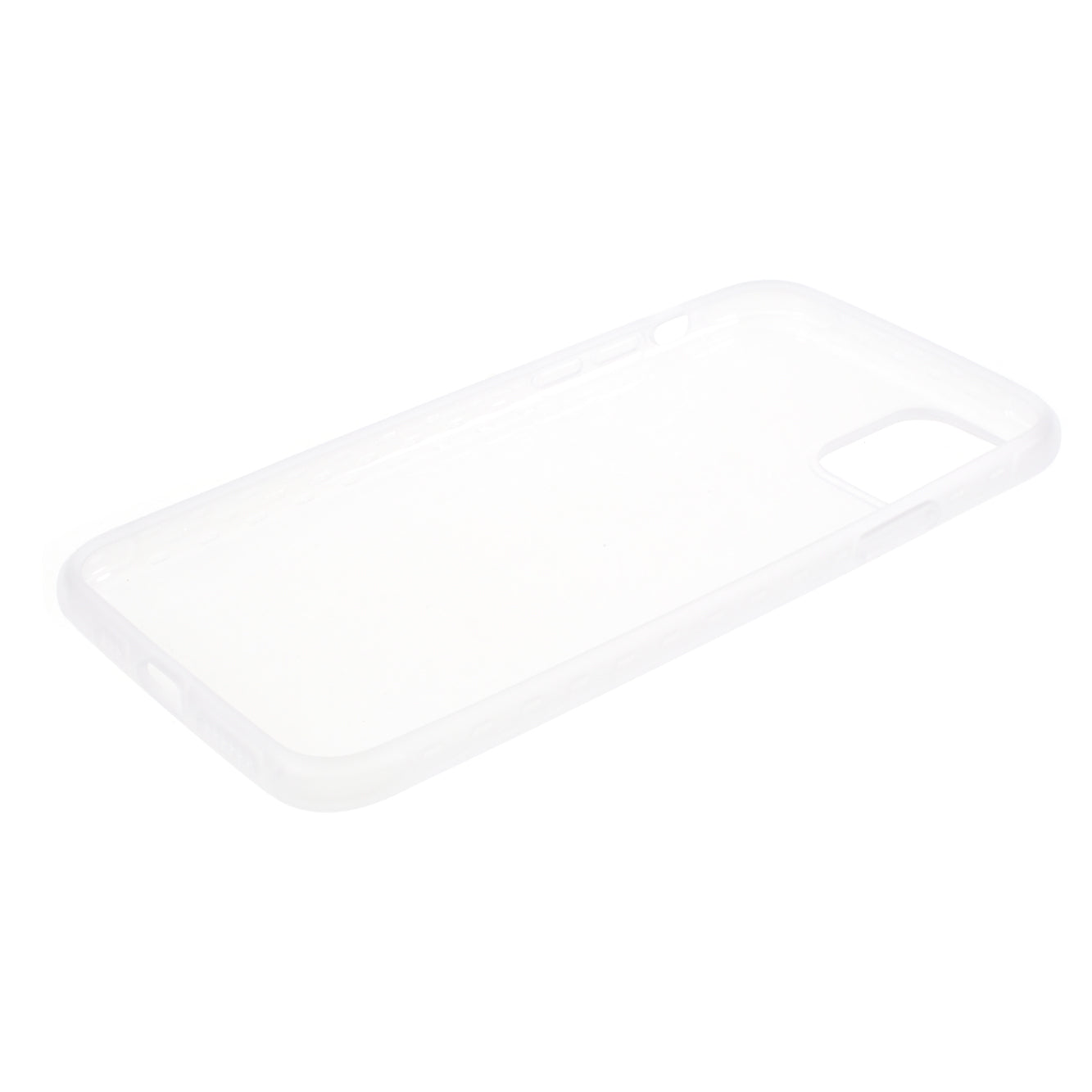 DIVI Frosted Soft TPU Cover med hærdet glas skærmbeskytter til iPhone 11 6.1 tommer DIVI Frosted Soft TPU Cover med hærdet glas skærmbeskytter til iPhone 11 6.1 tommer